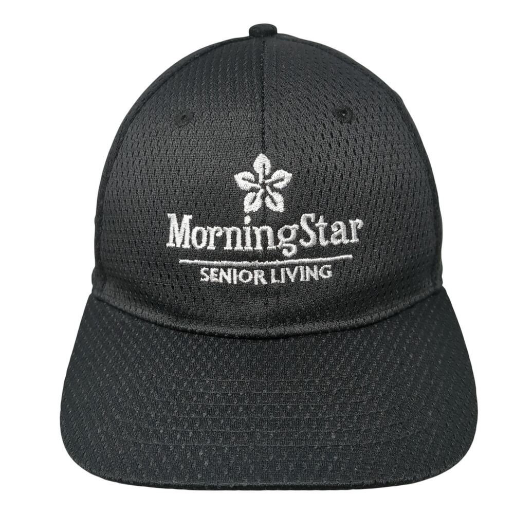 Morning Star Senior Living Slideback Baseball Cap Black One Size Chef Works